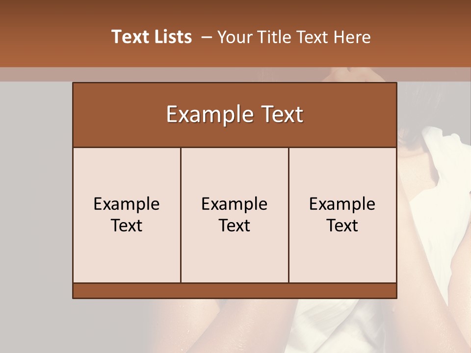 Sensuality One Dance PowerPoint Template