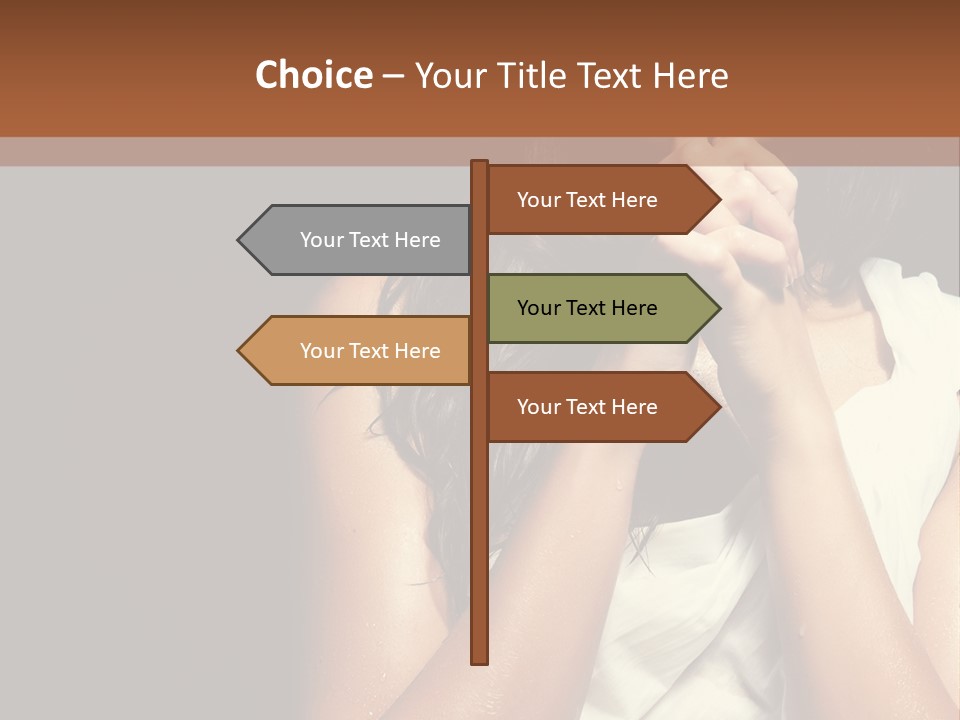 Sensuality One Dance PowerPoint Template