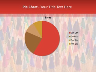 Assortment Row Spectrum PowerPoint Template