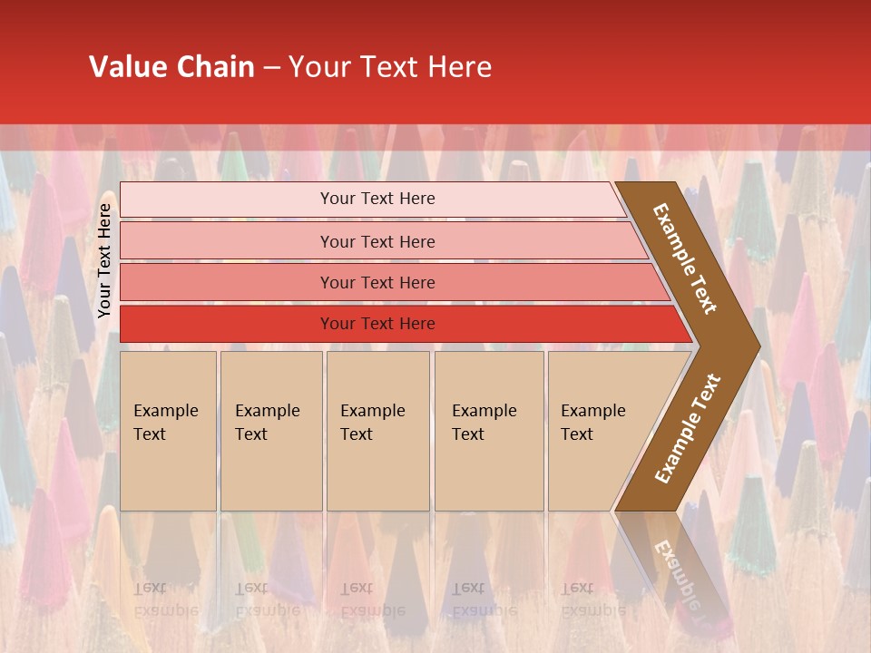 Assortment Row Spectrum PowerPoint Template