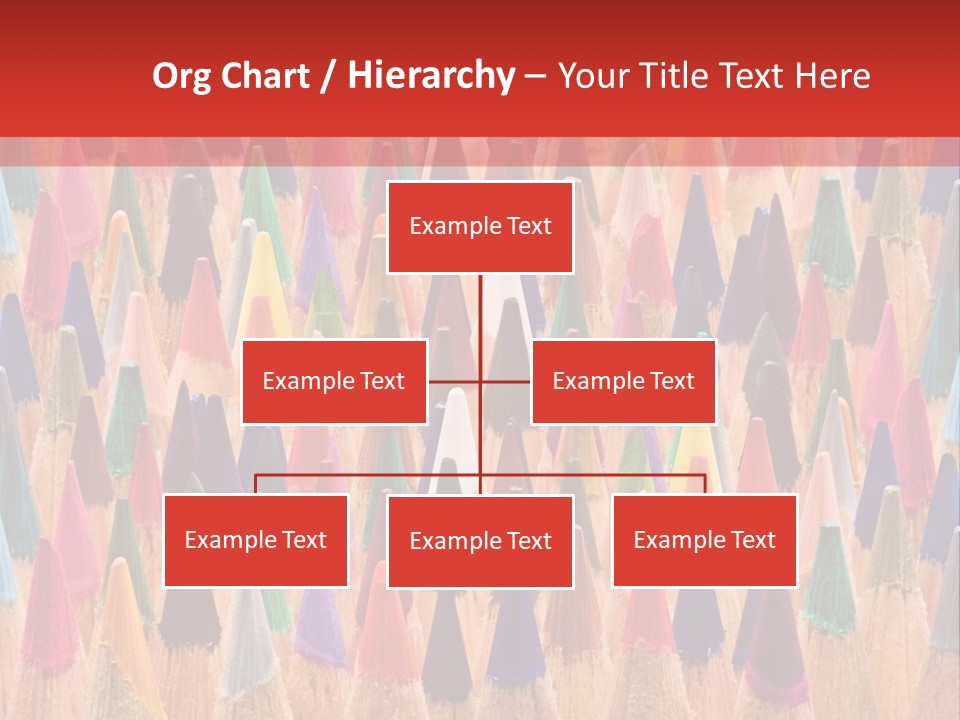 Assortment Row Spectrum PowerPoint Template