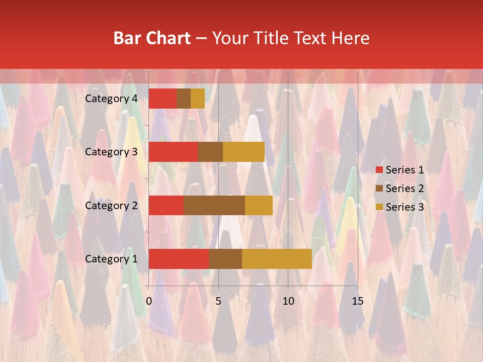Assortment Row Spectrum PowerPoint Template