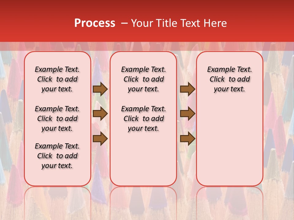 Assortment Row Spectrum PowerPoint Template