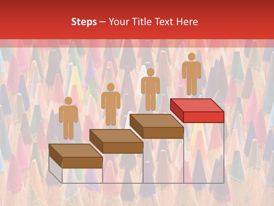Assortment Row Spectrum PowerPoint Template