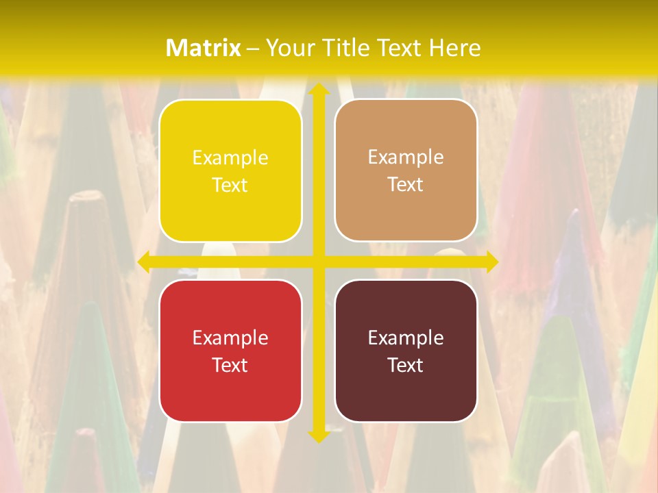 Instrument Multicolored Write PowerPoint Template