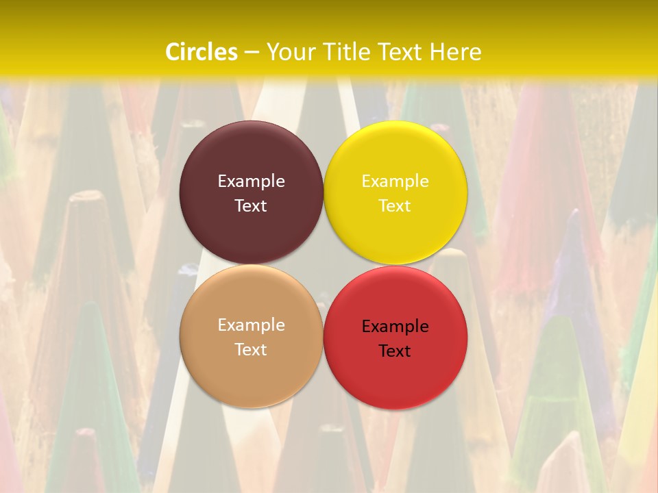 Instrument Multicolored Write PowerPoint Template