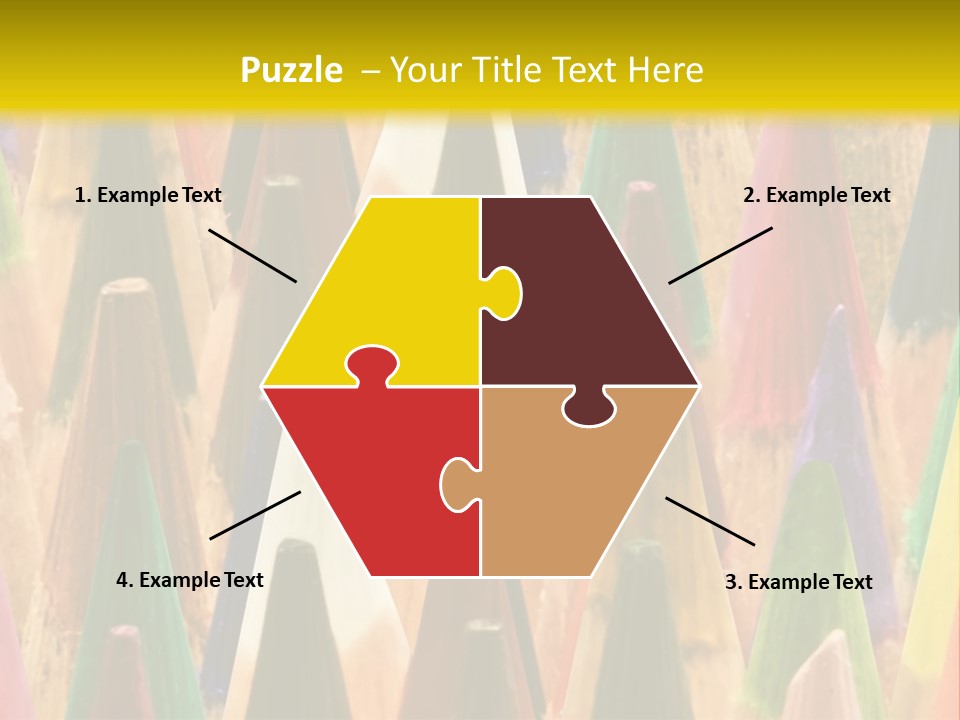 Instrument Multicolored Write PowerPoint Template