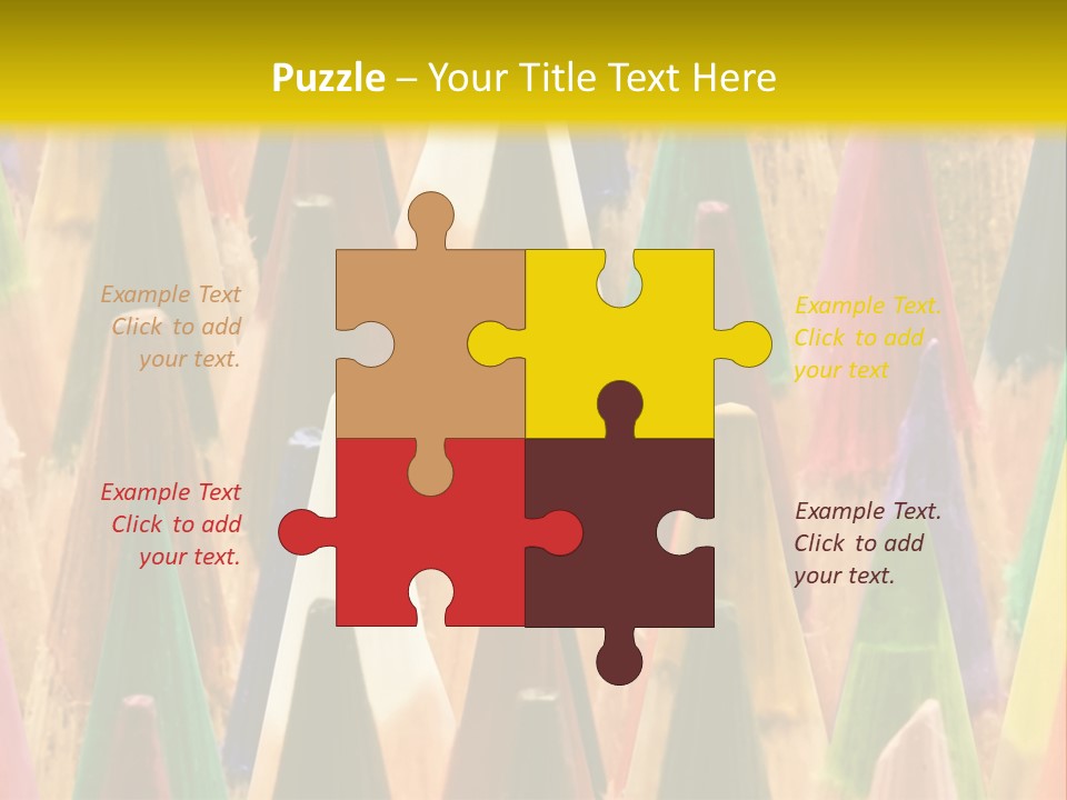 Instrument Multicolored Write PowerPoint Template