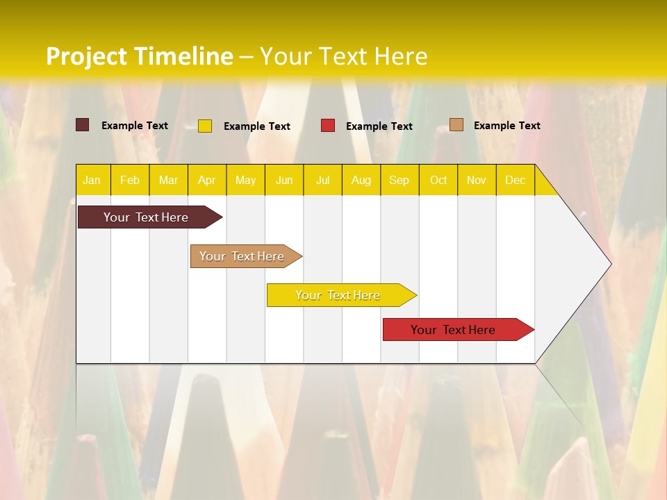 Instrument Multicolored Write PowerPoint Template