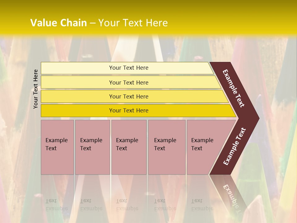 Instrument Multicolored Write PowerPoint Template