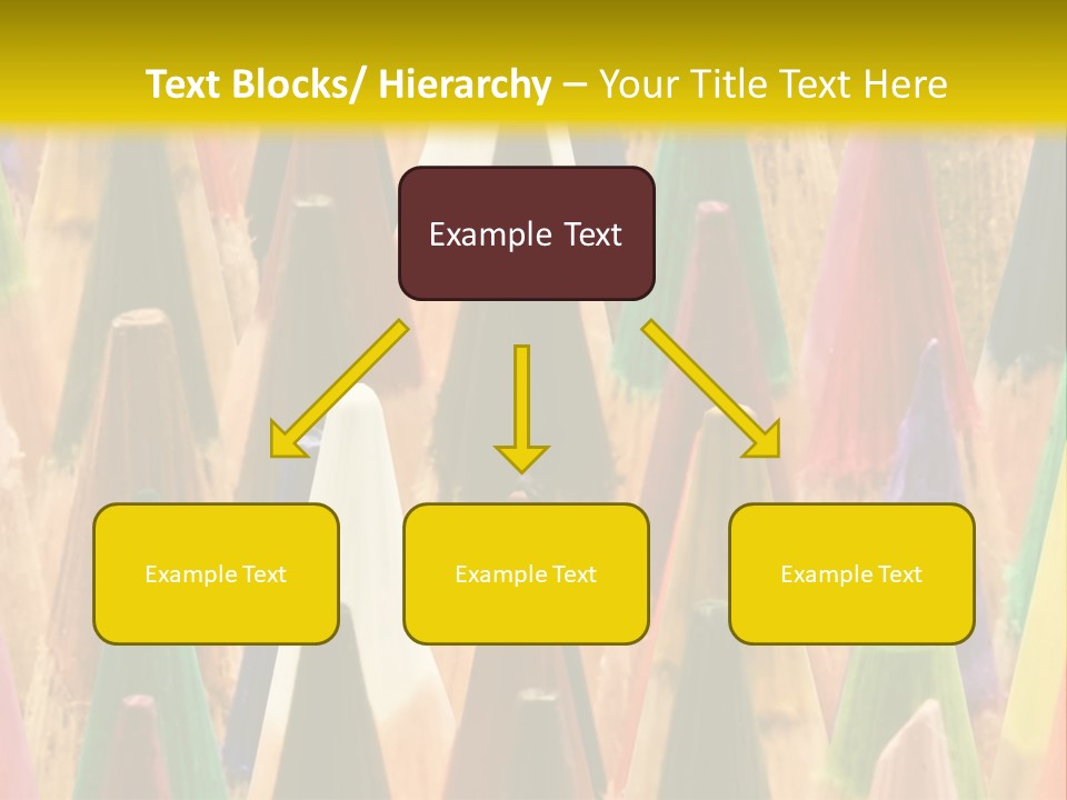 Instrument Multicolored Write PowerPoint Template