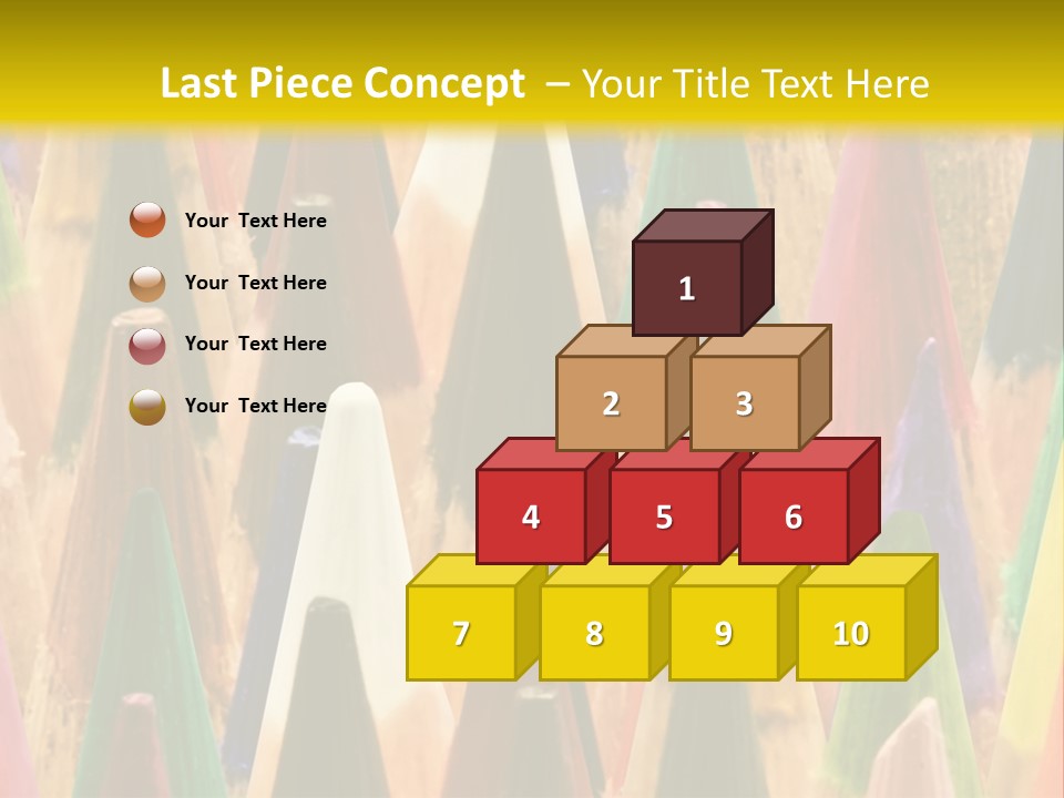 Instrument Multicolored Write PowerPoint Template