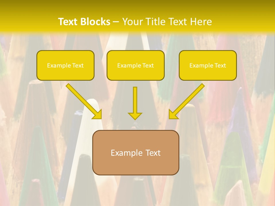 Instrument Multicolored Write PowerPoint Template