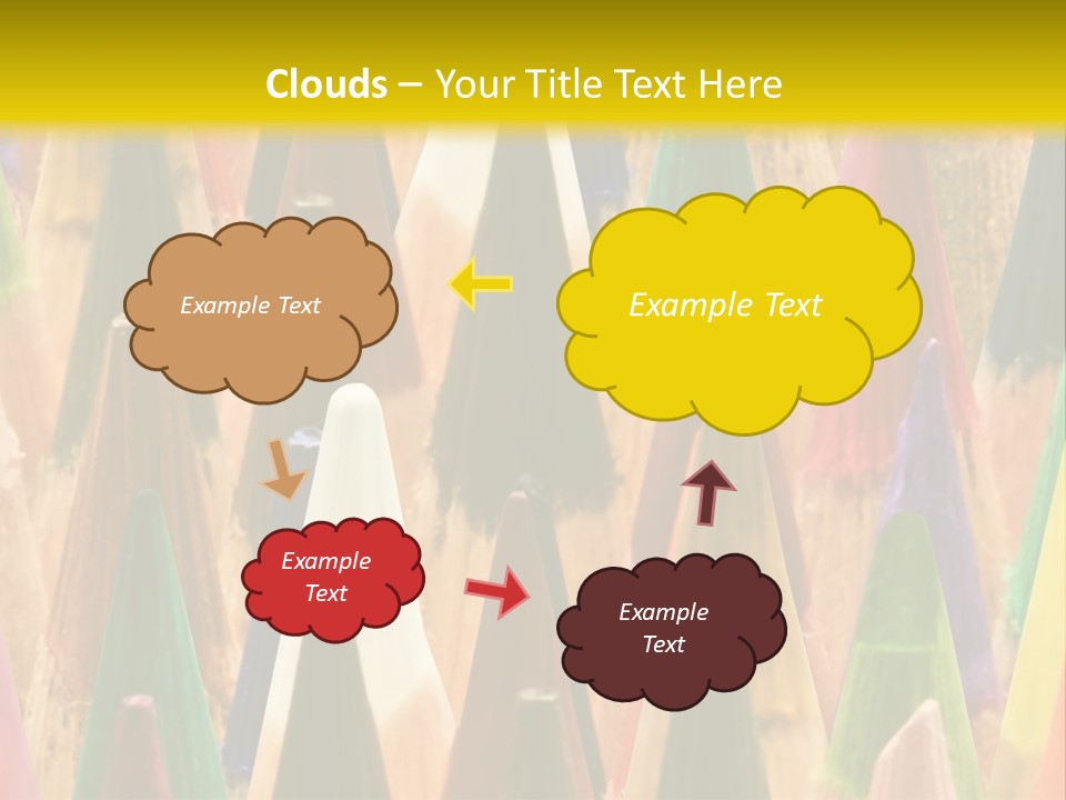 Instrument Multicolored Write PowerPoint Template