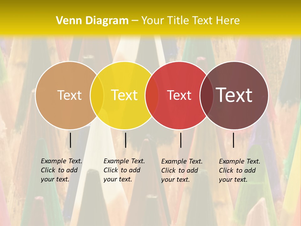Instrument Multicolored Write PowerPoint Template