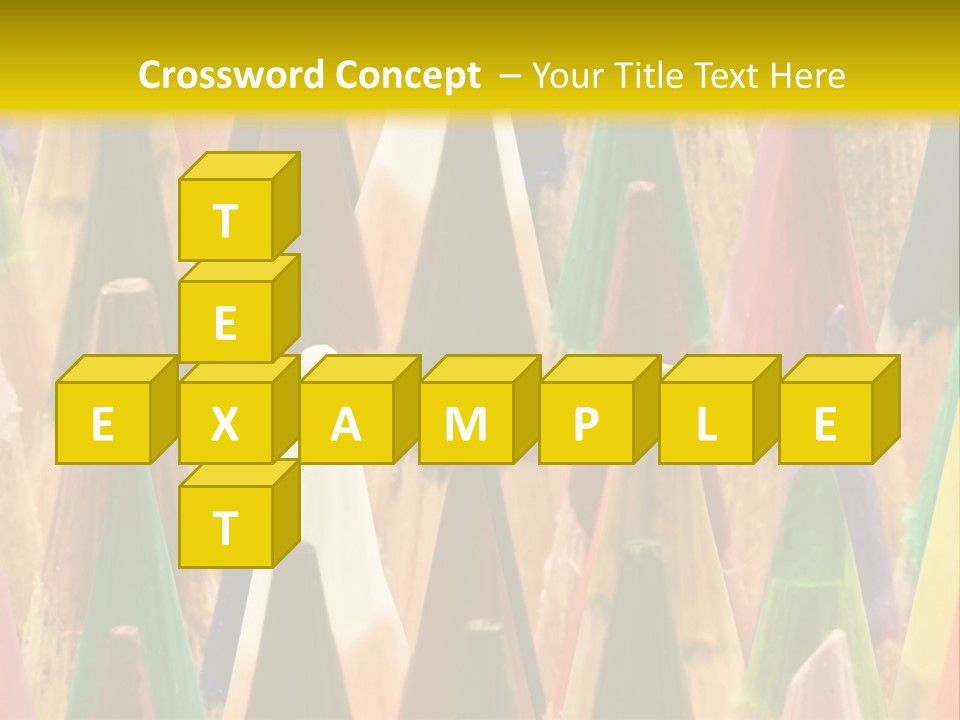Instrument Multicolored Write PowerPoint Template