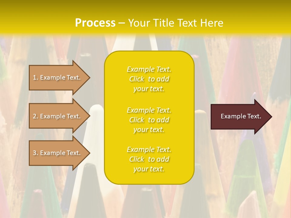 Instrument Multicolored Write PowerPoint Template