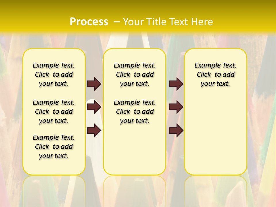 Instrument Multicolored Write PowerPoint Template