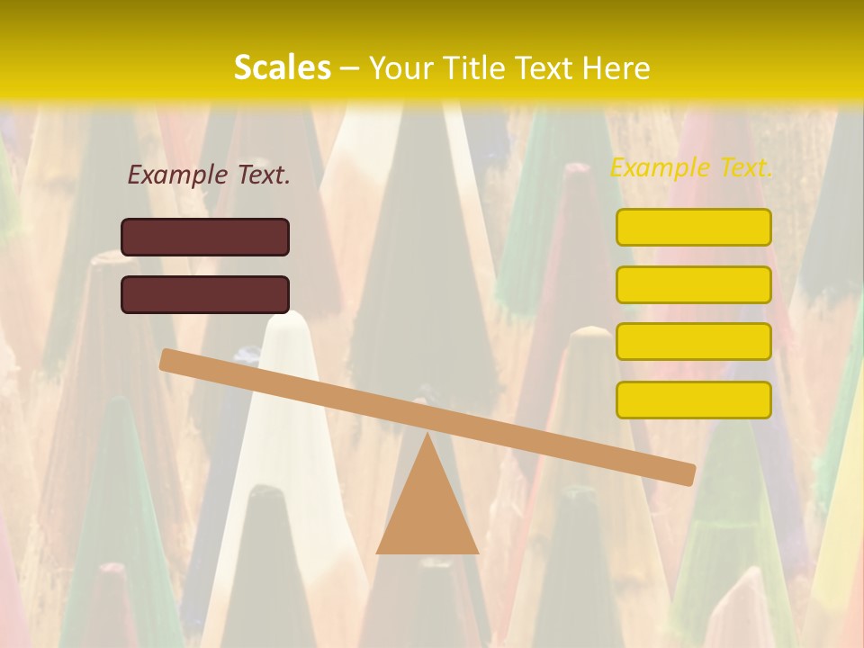 Instrument Multicolored Write PowerPoint Template