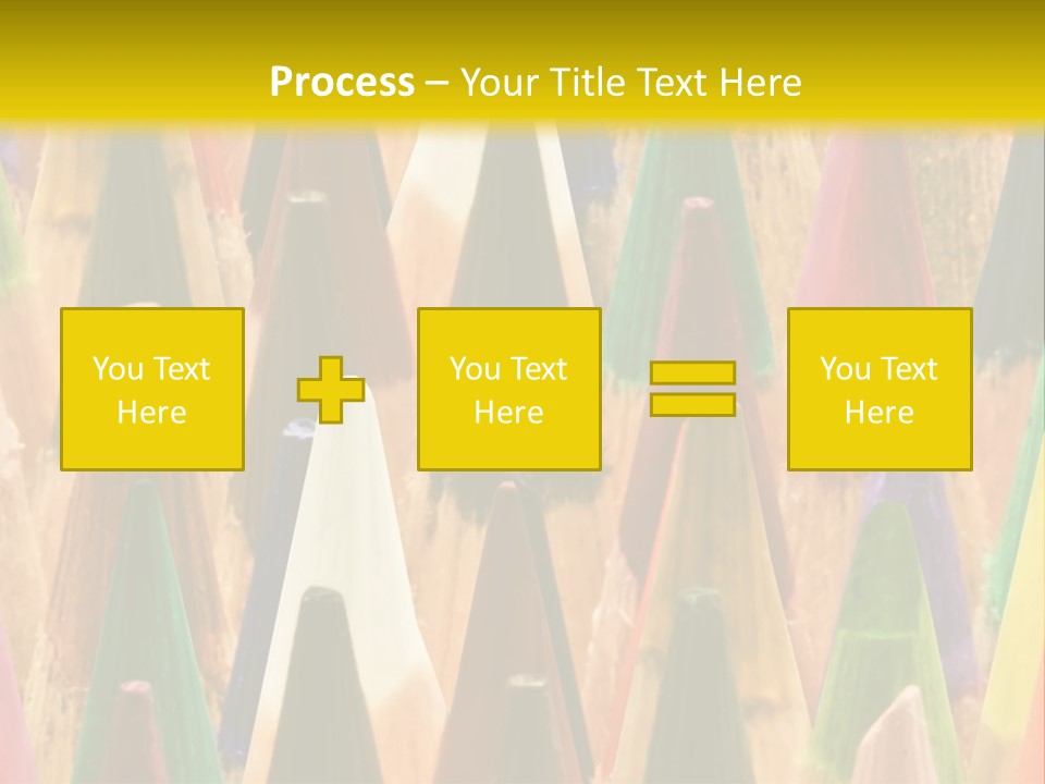 Instrument Multicolored Write PowerPoint Template