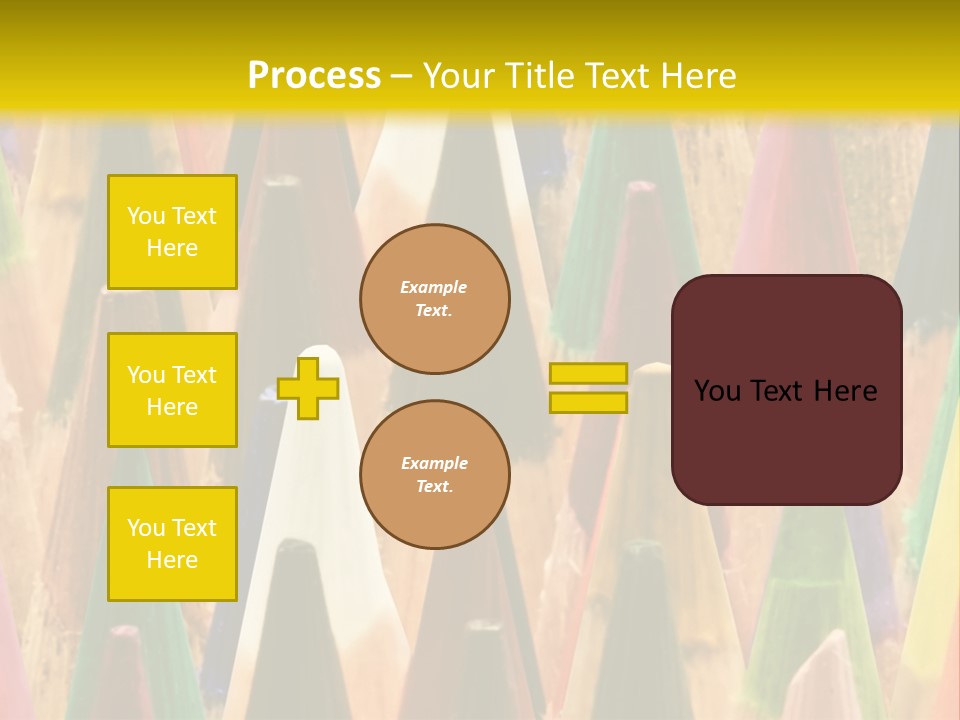 Instrument Multicolored Write PowerPoint Template