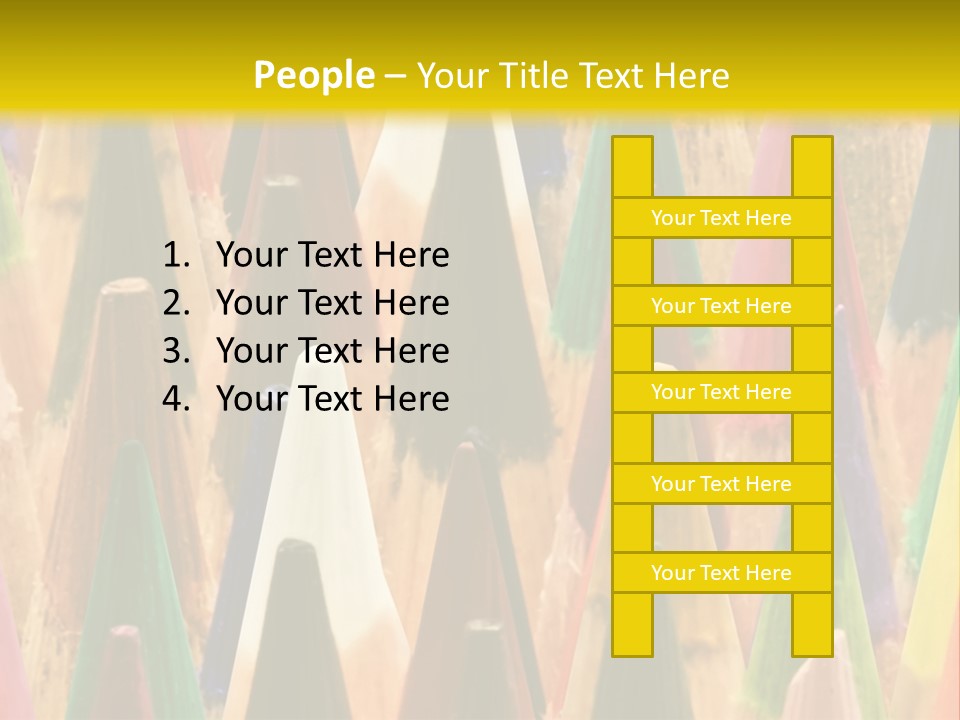 Instrument Multicolored Write PowerPoint Template