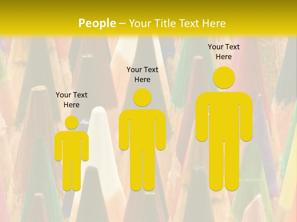 Instrument Multicolored Write PowerPoint Template