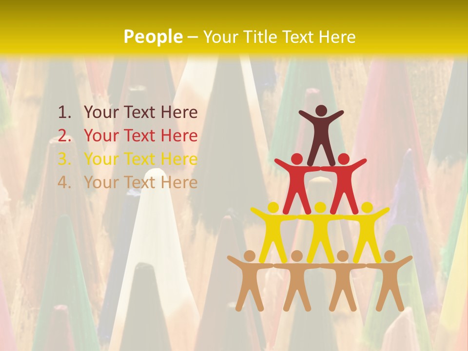 Instrument Multicolored Write PowerPoint Template