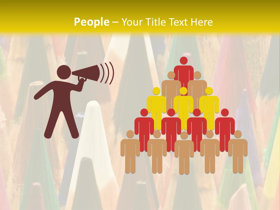 Instrument Multicolored Write PowerPoint Template