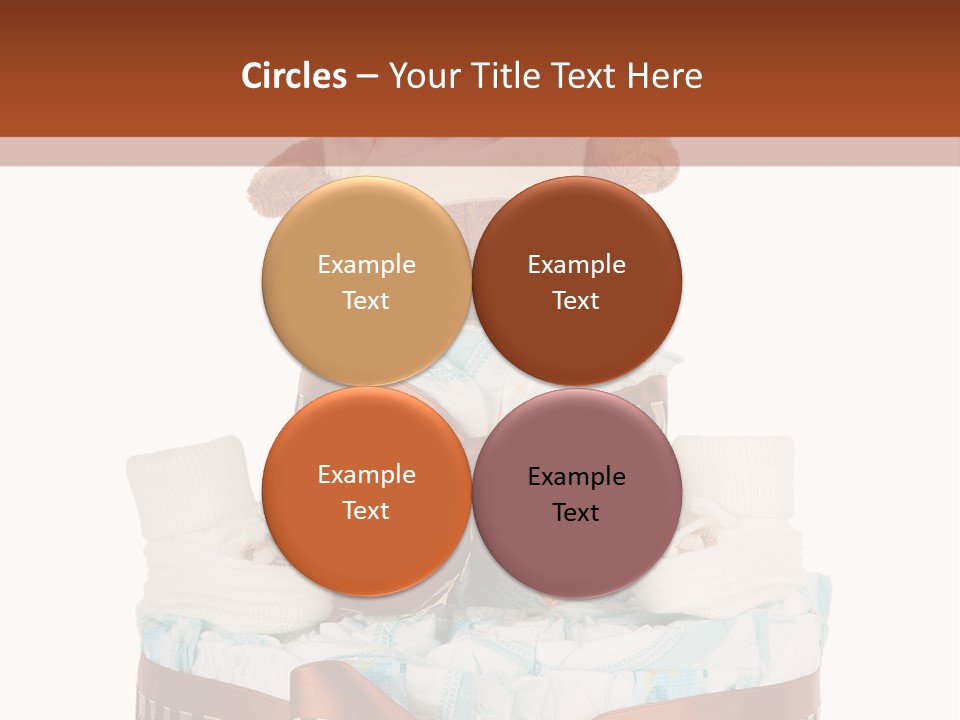 Cake Wear Newborn PowerPoint Template