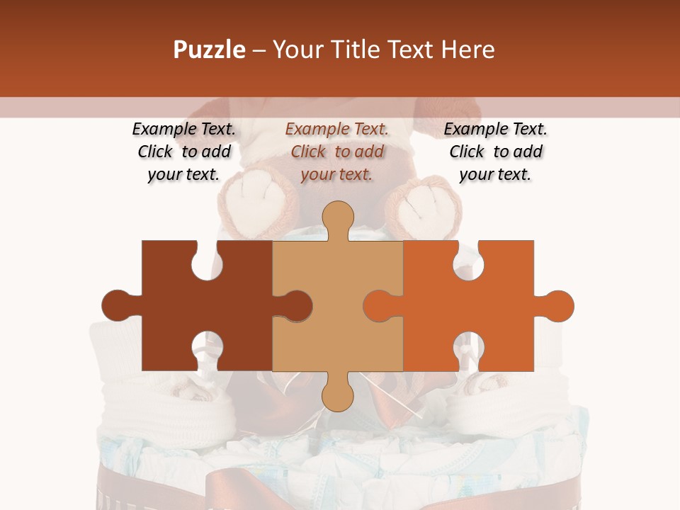 Cake Wear Newborn PowerPoint Template