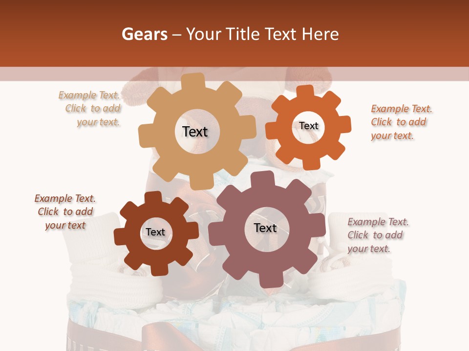 Cake Wear Newborn PowerPoint Template