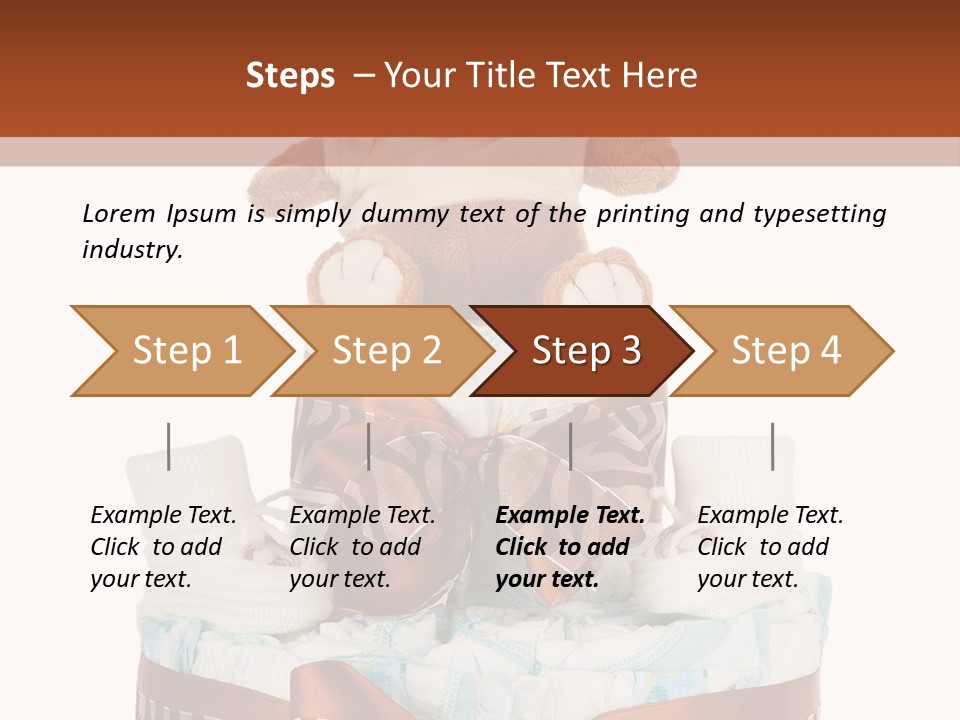 Cake Wear Newborn PowerPoint Template