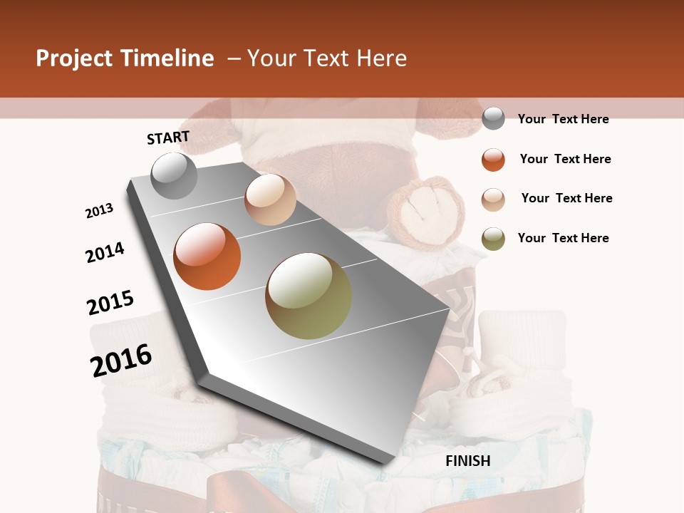Cake Wear Newborn PowerPoint Template