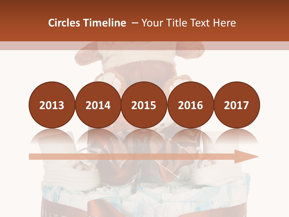 Cake Wear Newborn PowerPoint Template