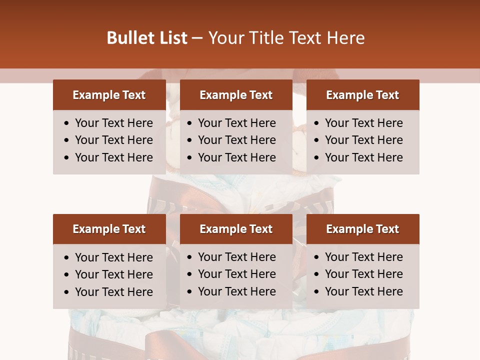 Cake Wear Newborn PowerPoint Template