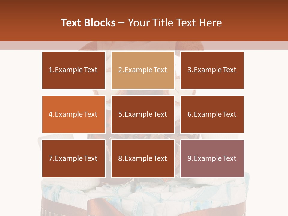 Cake Wear Newborn PowerPoint Template