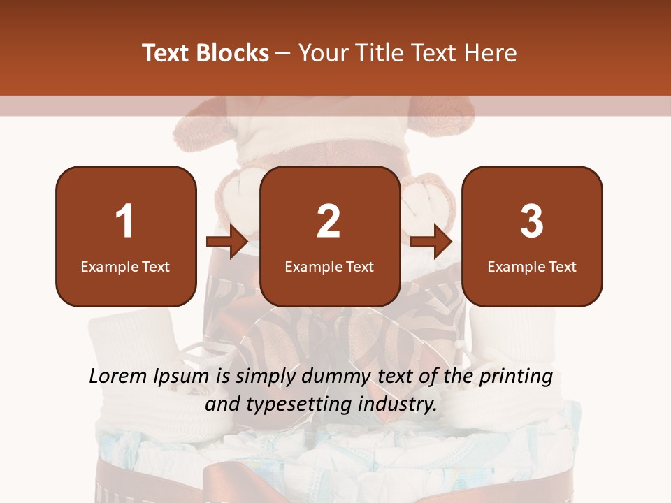 Cake Wear Newborn PowerPoint Template