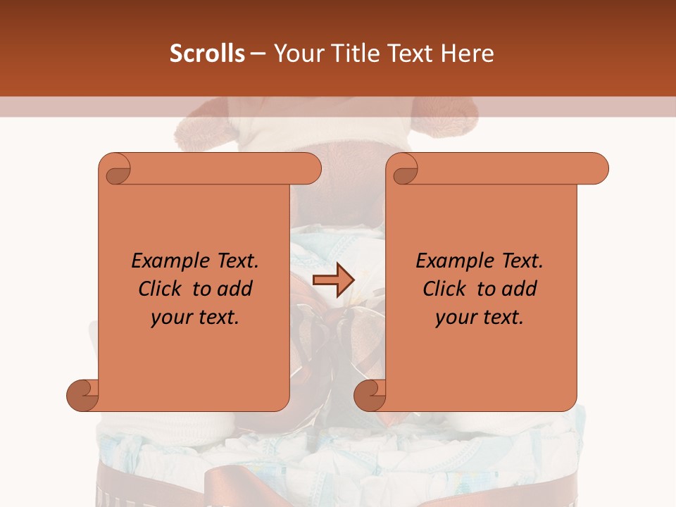 Cake Wear Newborn PowerPoint Template
