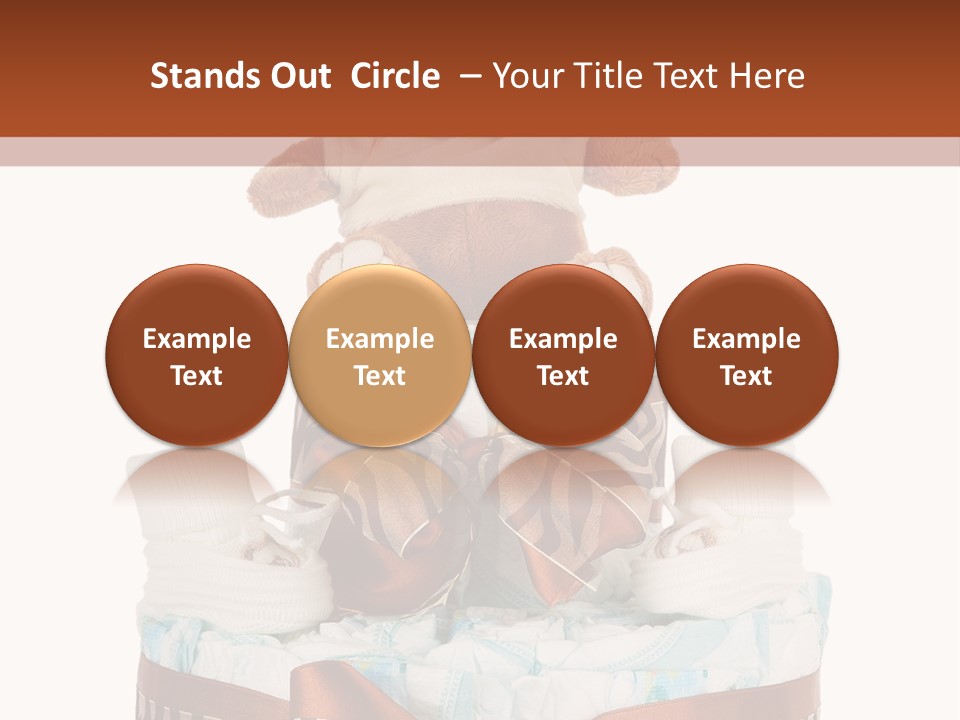 Cake Wear Newborn PowerPoint Template