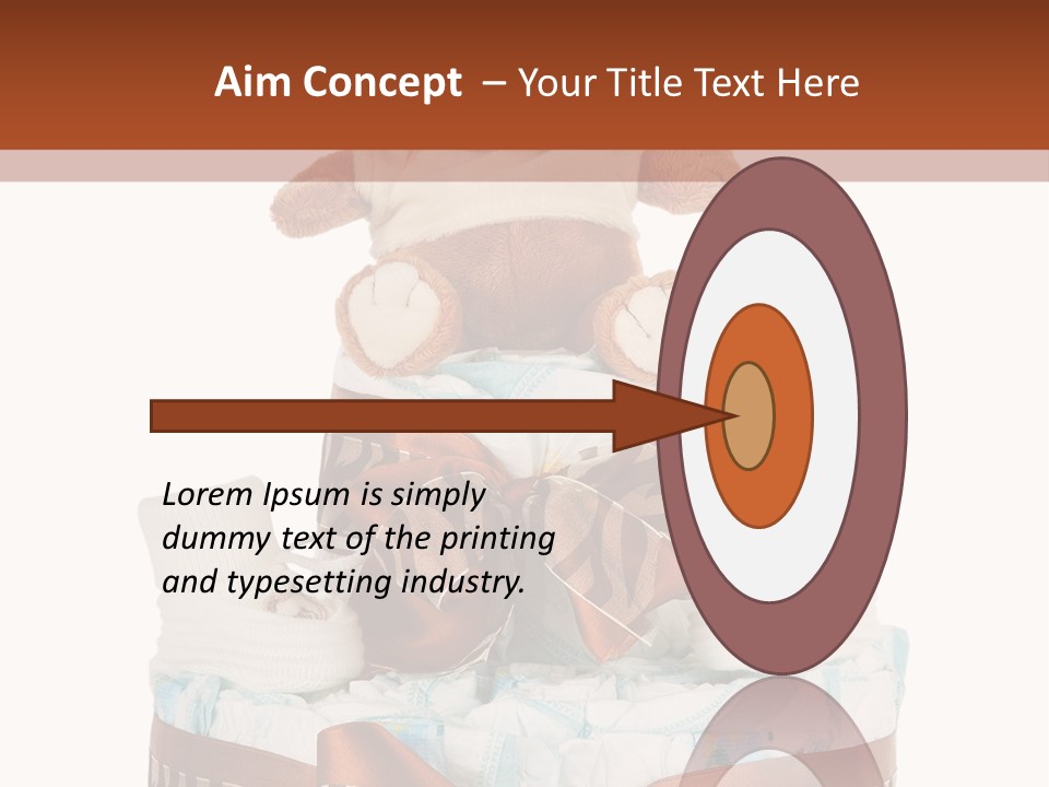 Cake Wear Newborn PowerPoint Template