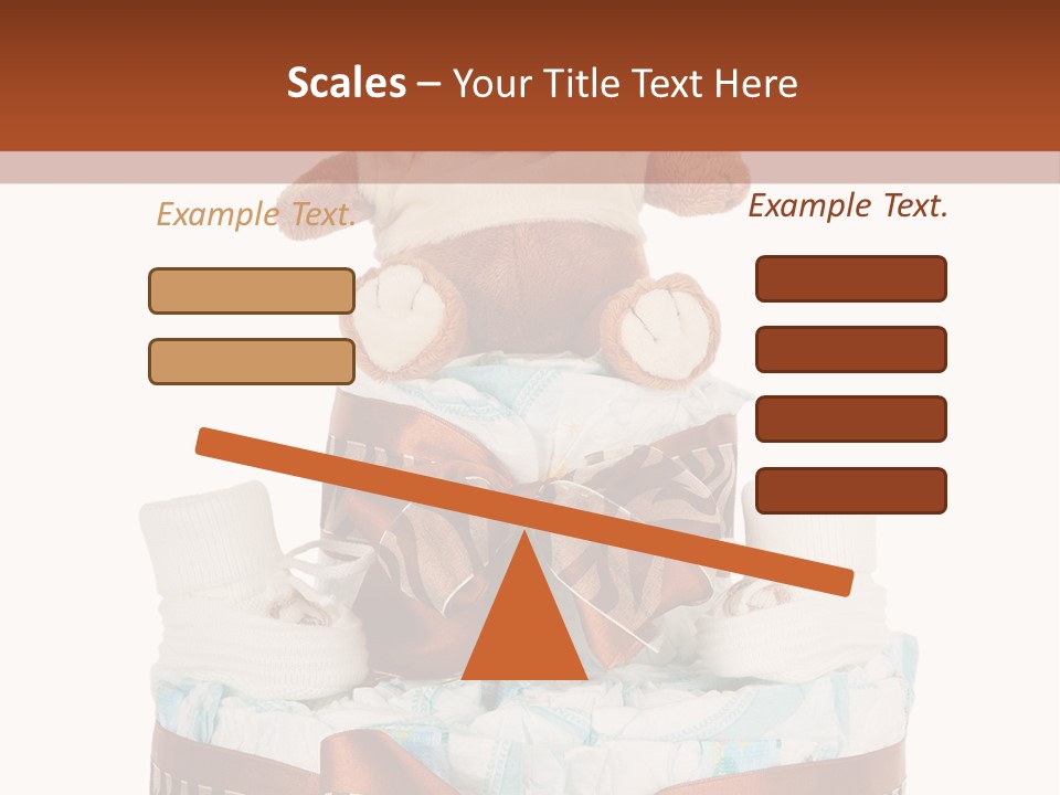 Cake Wear Newborn PowerPoint Template