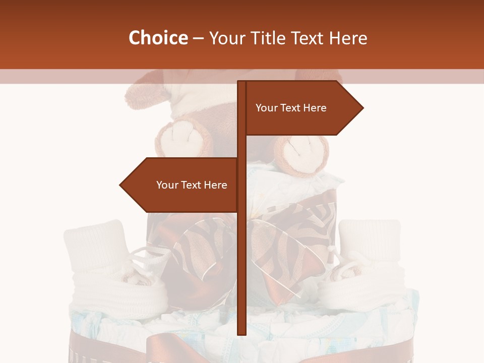 Cake Wear Newborn PowerPoint Template