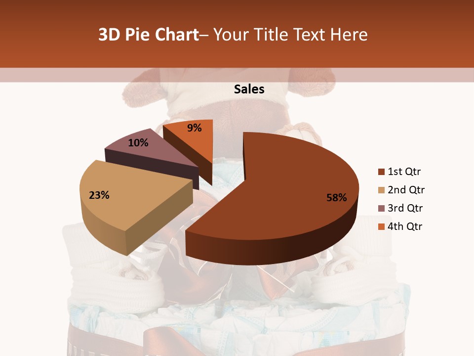 Cake Wear Newborn PowerPoint Template