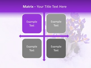Easter Natural Purple PowerPoint Template