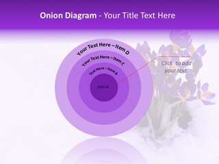 Easter Natural Purple PowerPoint Template