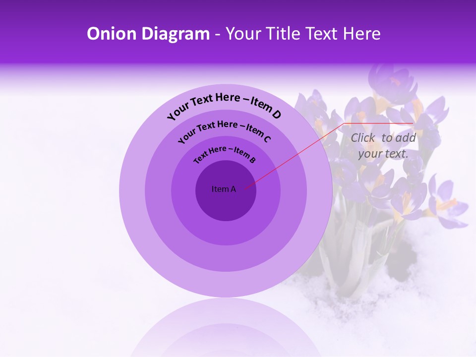Easter Natural Purple PowerPoint Template