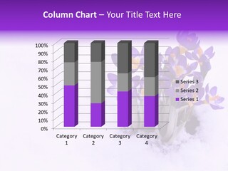 Easter Natural Purple PowerPoint Template