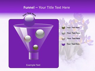 Easter Natural Purple PowerPoint Template