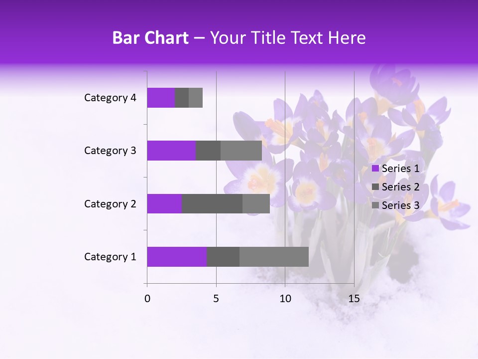 Easter Natural Purple PowerPoint Template